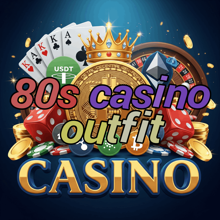 80s Casino Outfit - Vintage Casino Attire